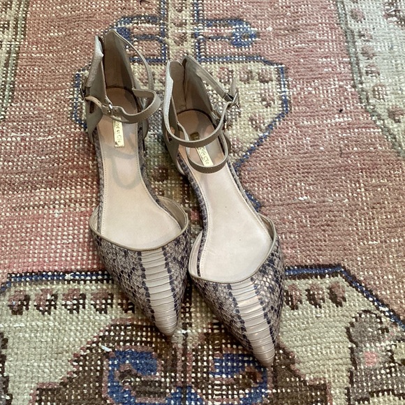 Louise et Cie Shoes - Snakeskin pointed flats